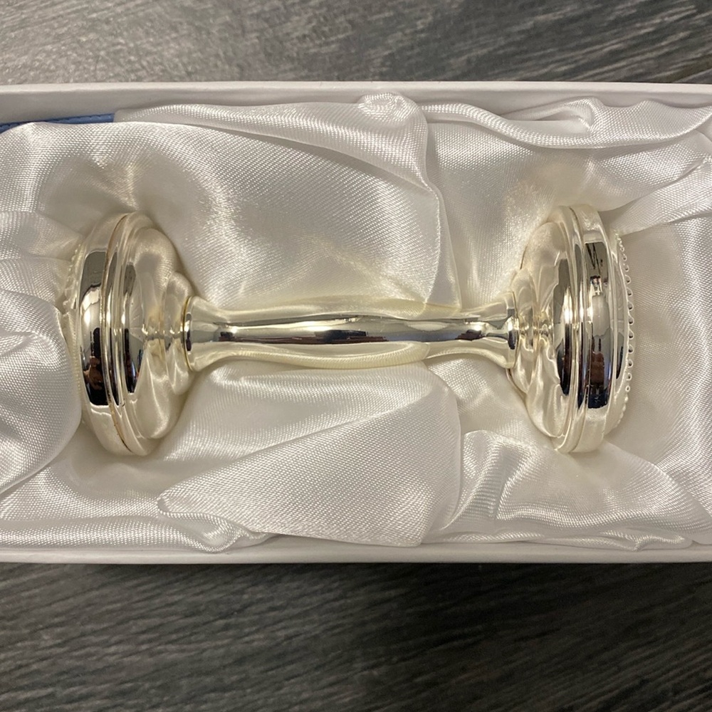 Keepsake baby rattle